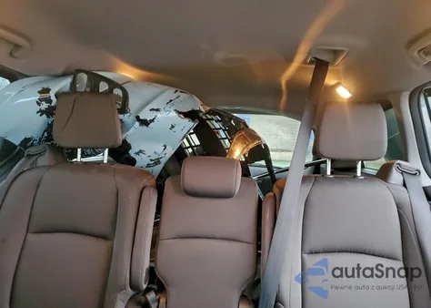 2022 Honda Odyssey Ex z USA, uszkodzony, nr VIN 5FNRL6H51NB030053